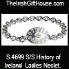Solvar Irish Jewelry Silver History of Ireland Necklet