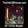 Green Celtic Knot Advent Wreath