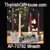 Stone Celtic Knot Advent Wreath
