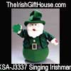 Singing Irishman Irish Santa