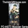 POSSIBLE DREAMS Santa the Musician Irish Santa