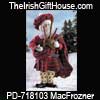 Devon MacFrozner Scottish Snowman Centerpiece