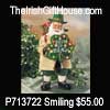 Smiling Eyes Musical Irish Santa