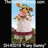 Irish Fairy Bunny Figurine