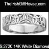 Solvar Irish Jewelry Celtic Trinity Knot Band