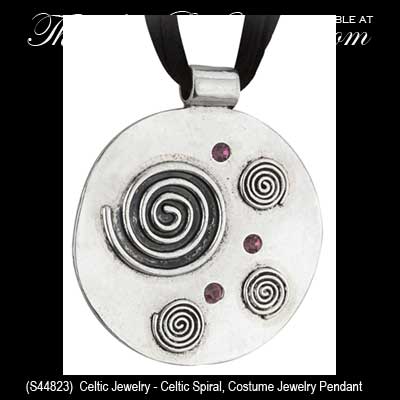 Celticjewelry on Solvar Irish Jewelry Silver Tone Costume Jewelry Celtic Spiral