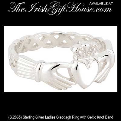 Sterling Silver Claddagh Celtic Knot 2