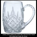 Galway Irish Crystal Celtic Trinity Knot Beer Tankard