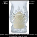 Galway Irish Crystal Celtic Trinity Knot Hurricane Lamp