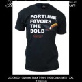 Guinness Gifts - Guinness Black T-Shirt, Fortune Favors the Bold