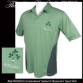 Irish Apparel Sport Shirt with Shamrock Sprig