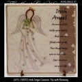 Irish Blessing Angel Plaque