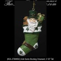 Irish Christmas - Irish Santa Stocking Ornament