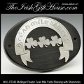 Mullingar Pewter Shamrock Cead Mile Failte Home Blessing
