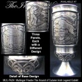 Mullingar Pewter The Hound of Culainn Irish Legend Goblet