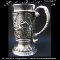 Mullingar Pewter Ducks Woodlands Whiskey Measure
