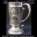 Mullingar Pewter Fox Woodlands Whiskey Measure
