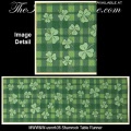 Irish Gifts - Shamrock Table Runner