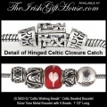 Solvar Irish Jewelry Celtic Wishing Beads Bracelet